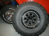 Goodyear Wrangler MT/R with Kevlar mounted on Racline Monster Beadlock Wheels